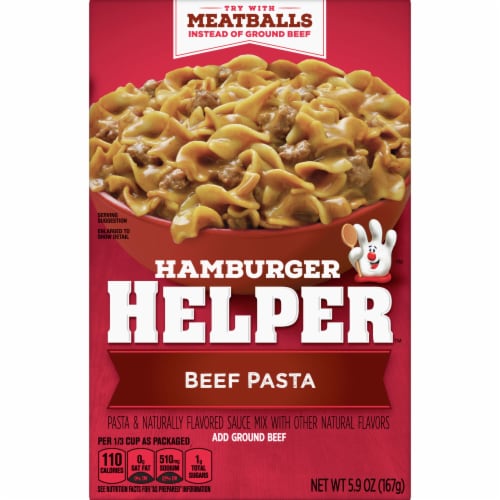 Hamburger Helper™ Beef Pasta Case Sale Perspective: back