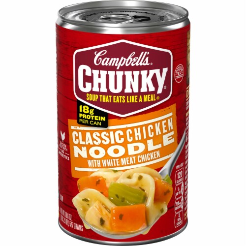 Campbell's® Chunky® Classic Chicken Noodle Soup Case Sale Perspective: back