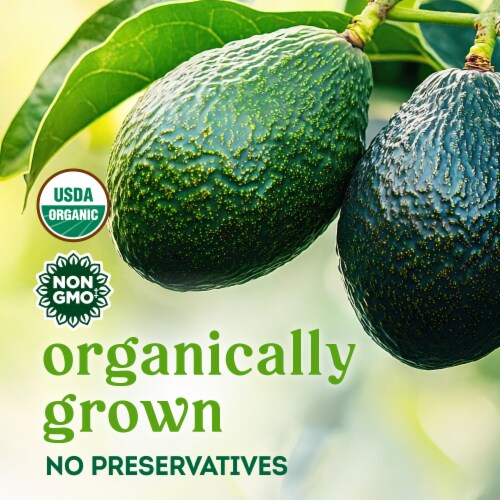 Organic Medium Avocado Perspective: back