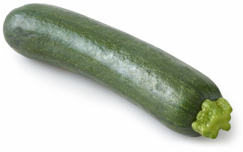 Organic Zucchini Squash Perspective: back