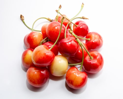 Fresh Organic Rainier Cherries in Bag - approx 1 lb Perspective: back
