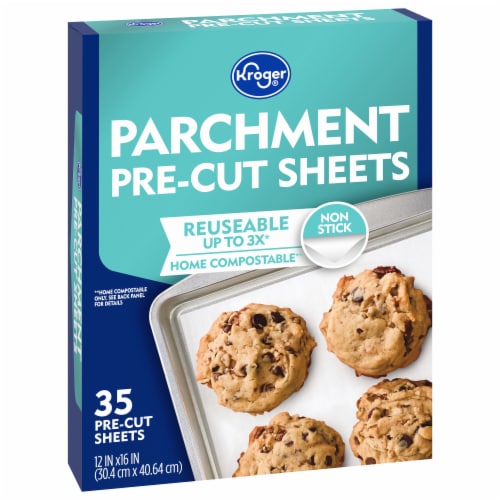 Kroger® Parchment Paper Pre-Cut Sheets x 2 Perspective: back