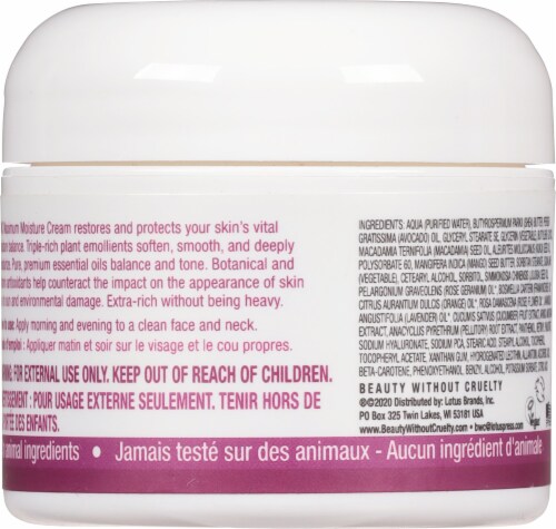 BWC Maximum Moisture Cream Perspective: back