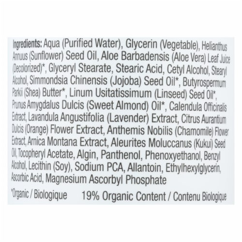 Beauty Without Cruelty Fragrance Free Hand & Body Lotion Perspective: back