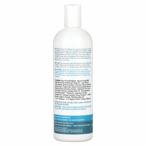 Beauty Without Cruelty Conditioner Moisture Plus Dry/Treated Hair - 16 fl oz (473 ml) Perspective: back