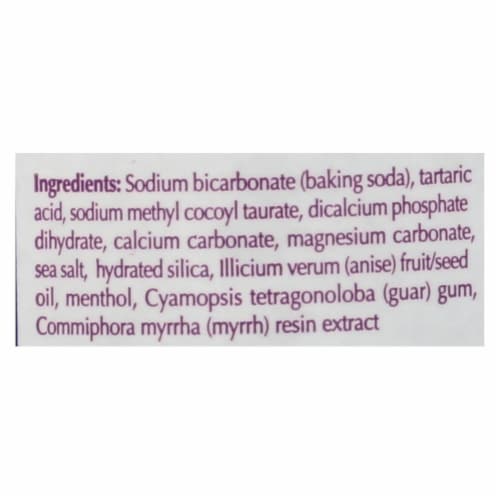 Eco-Dent DailyCare Anise Baking Soda Toothpowder Perspective: back