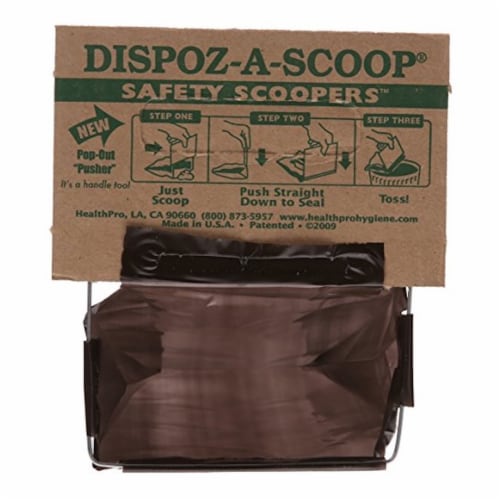 Dispoz-A-Scoop Bags (24 Count) Perspective: back