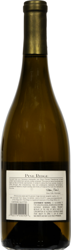 Pine Ridge Chardonnay Perspective: back