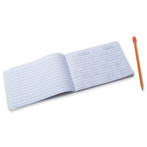 Pacon Junior 1 Subject  Composition Book  5  x 7.5  Black and White 12/Pack (PACMMK37090) Perspective: back
