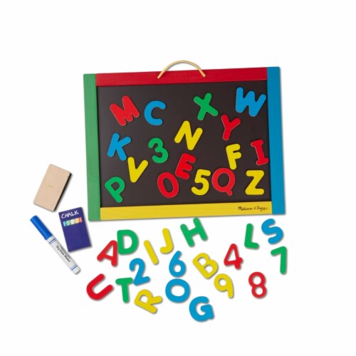 Melissa & Doug Magnetic Chalkboard/Dry Erase Board