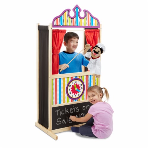 Melissa and Doug® Deluxe Puppet Theater, 1 ct Smith’s Food and Drug