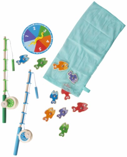 Melissa & Doug® Catch & Count Fishing Game Perspective: back