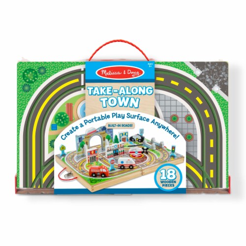 Melissa & Doug Take Along Town Perspective: back