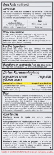 Rompe Pecho Maximum Strength Multi Symptom Relief Perspective: back
