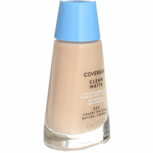 CoverGirl Clean 520 Creamy Natural Oil Control Liquid Foundation Perspective: back