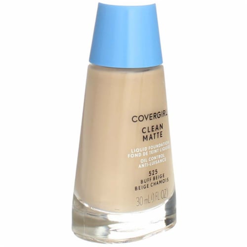 CoverGirl Clean 525 Buff Beige Oil Control Liquid Foundation Perspective: back