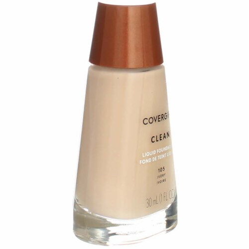 CoverGirl Clean 105 Ivory Liquid Foundation Perspective: back