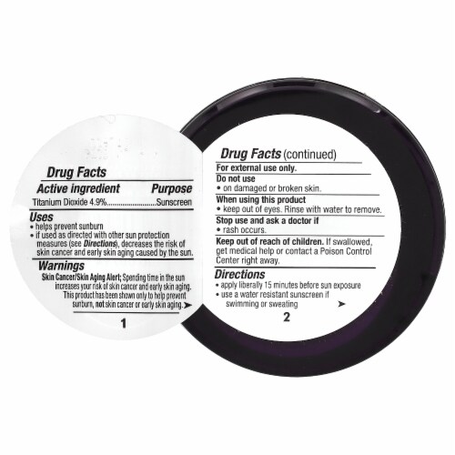 CoverGirl + Olay Simply Ageless 205 Ivory Foundation Powder Perspective: back
