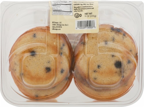 Bill Knapp's Blueberry Toaster Tops Perspective: back