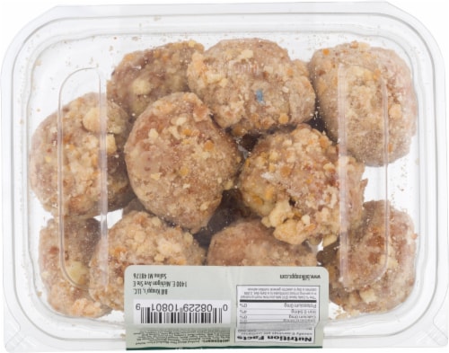 Bill Knapp's Nutty Crumb Doughnut Holes Perspective: back