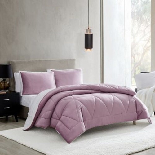 UGG Avery 3 Piece Reversible King Comforter Set in Verbena King Fry s Food Stores