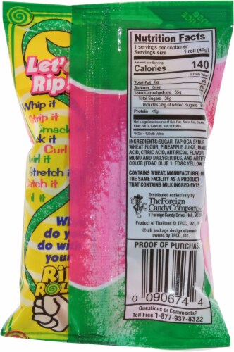 Rip Rolls Watermelon Licorice Perspective: back