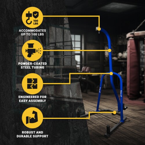 Punching sales bag station