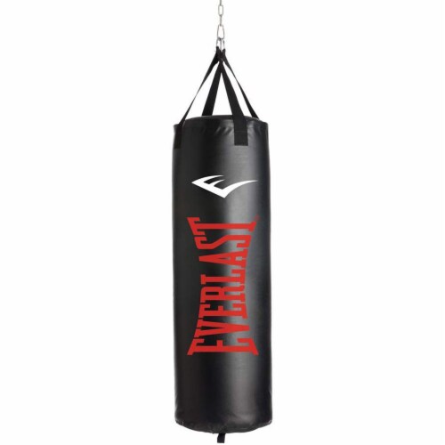 Everlast 100 LB Nevatear Heavy Bag Boxing Kit w/ Pro-Style Gloves and Hand Wraps Perspective: back