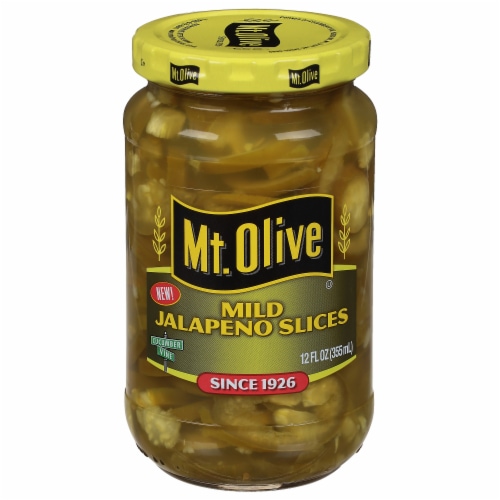 Mt. Olive Mild Jalapeno Slices Perspective: back