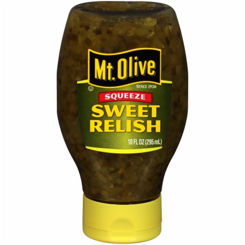 Mt. Olive Squeeze Sweet Relish Perspective: back