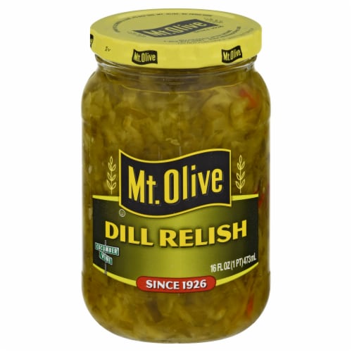 Mt. Olive Dill Relish Perspective: back