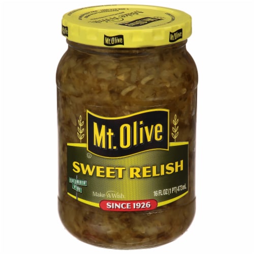 Mt Olive Sweet Relish Perspective: back