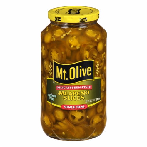 Mt. Olive Deli Style Jalapeno Pepper Slices Perspective: back