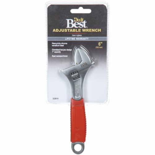 Do it Best 6 In. Adjustable Wrench 333614 Perspective: back