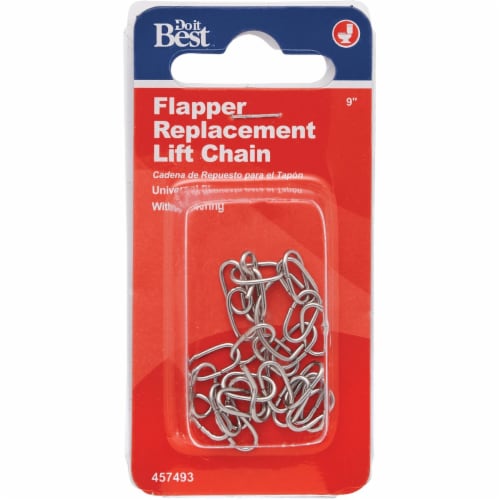 Do it 9 In. Stainless Steel Flapper Chain 457493 Perspective: back