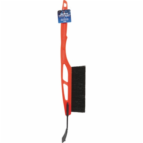 21 In. Plastic Snowbrush with Ice Scraper R-578191 Perspective: back