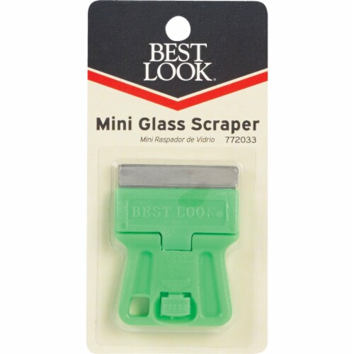 Best Look Mini Glass Razor Scraper GSM-DIB Perspective: back