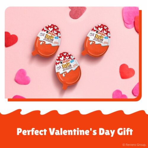 Kinder Joy Chocolatey Egg with Surprise Toy Inside Perspective: back