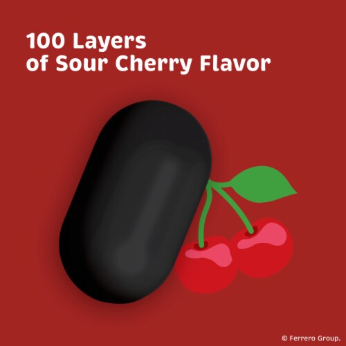 Tic Tac Lumps of Coal Sour Cherry Mints 2.9 oz Perspective: back