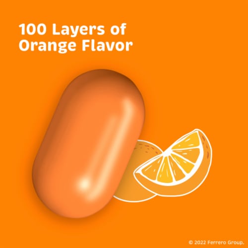 Tic Tac Orange Flavored Mints Perspective: back