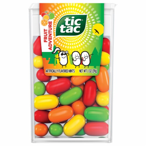 Tic Tac Fruit Adventure Mints Perspective: back