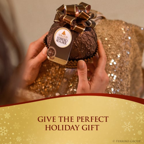 Grand Ferrero Rocher Premium Dark Chocolate Hazelnut Luxury