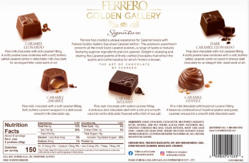 Ferrero Golden Gallery Caramel Chocolate Perspective: back