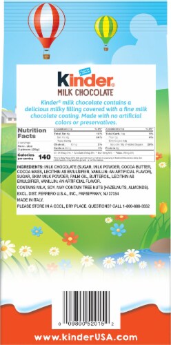 KinderÂ® Happy Smooth and Creamy Chocolate Easter Candy Perspective: back