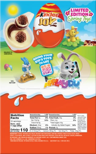 Kinder Joy Eggs Perspective: back
