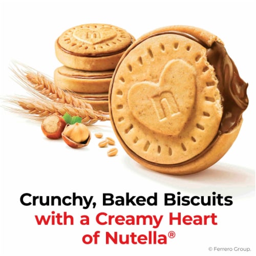Nutella B-ready Hazelnut Spread With Cocoa Individually Wrapped Snack Bars Snack Bar Pack Perspective: back