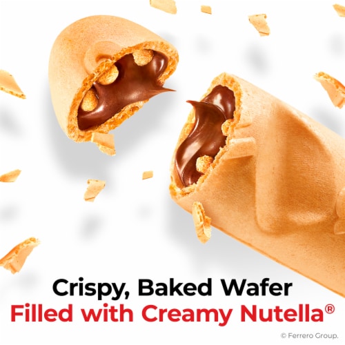 Ferrero Nutella B-ready Crispy Wafer Filled with Nutella, 0.7 oz, 6 count