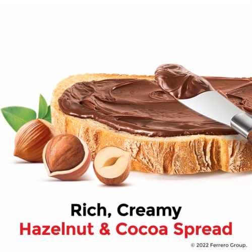 Nutella Hazelnut Spread with Cocoa 13 oz Perspective: back