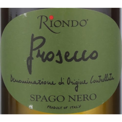 Riondo Spago Nero Glera/Prosecco Perspective: back