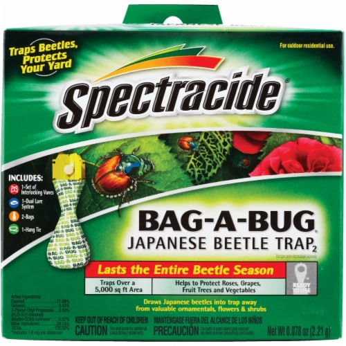 Spectracide Bag-A-Bug Reusable Outdoor Japanese Beetle Trap HG-56901 Perspective: back